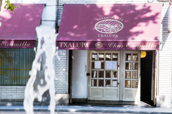 Fachada de Restaurante Txalupa