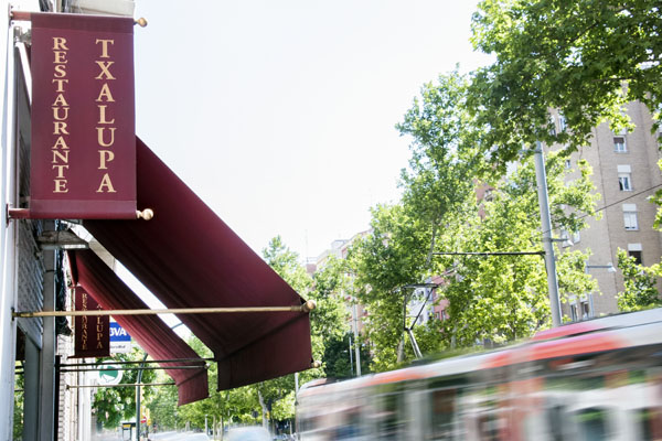 Fachada de Restaurante Txalupa
